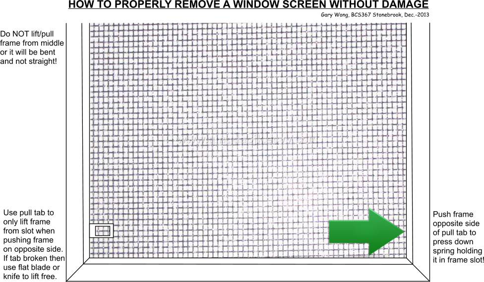 Window Screen Removal PNG